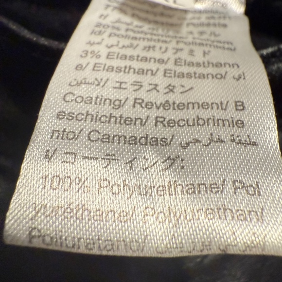 BLACK PLEATHER PANTS - Picture 6 of 6